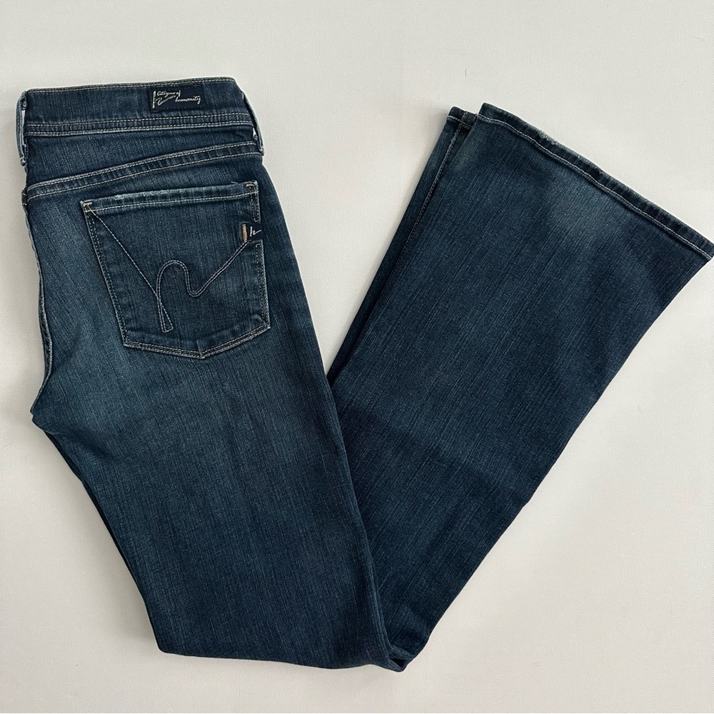 Citizens of Humanity Women’s INGRID Stretch Low Waist Flare Jeans Size 28